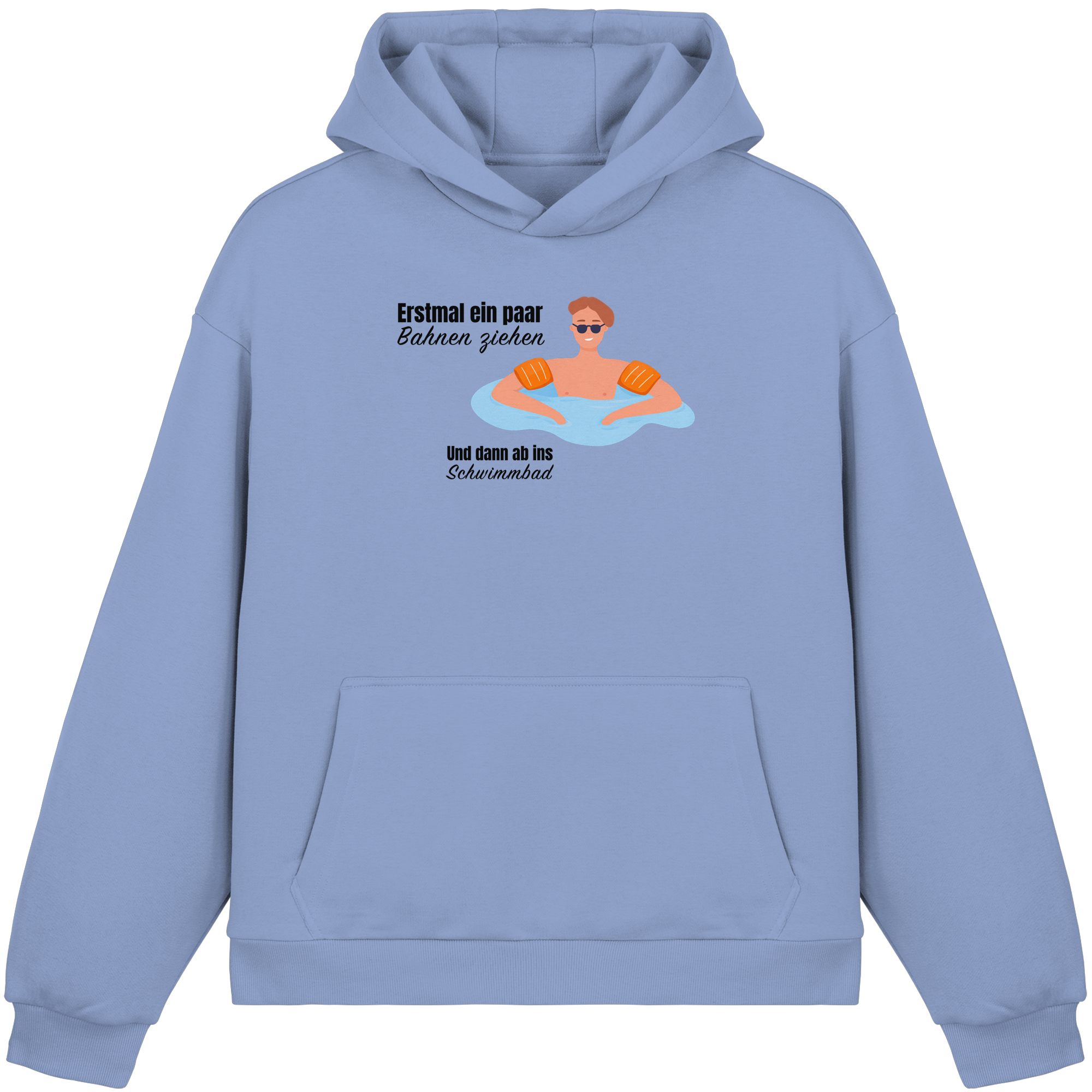 Bahnen Ziehen - Fluffy Boxcut Hoodie