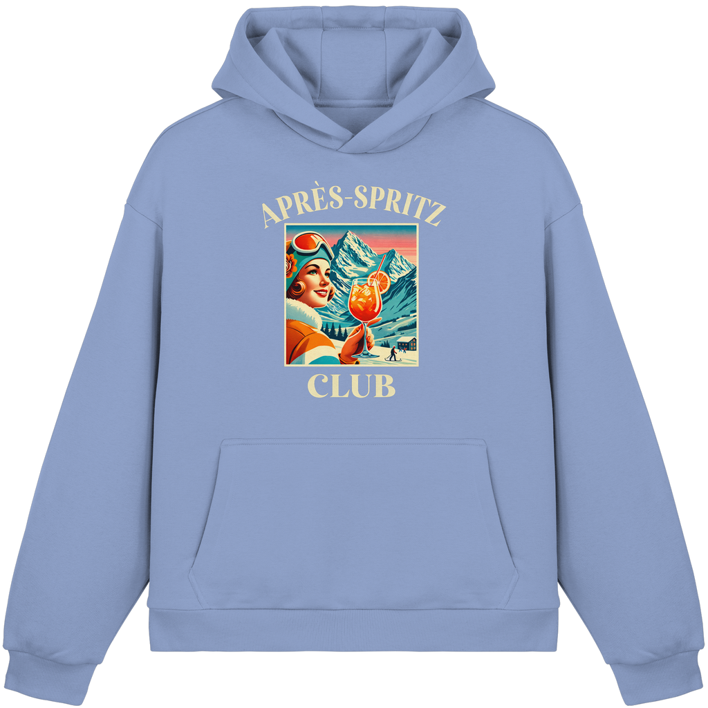 Apres Spritz Club - Fluffy Boxcut Hoodie