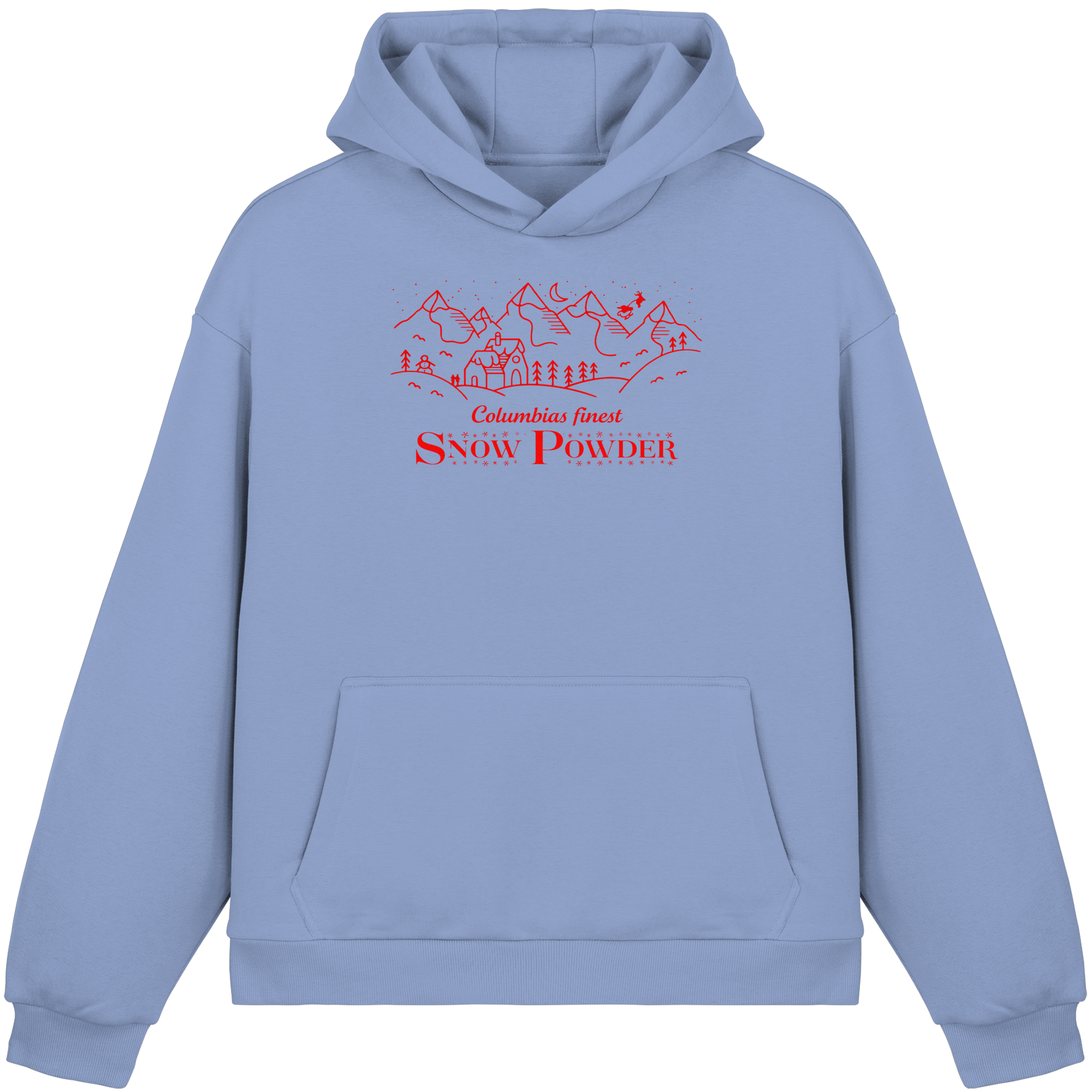 Columbia Snow Powder - Fluffy Boxcut Hoodie