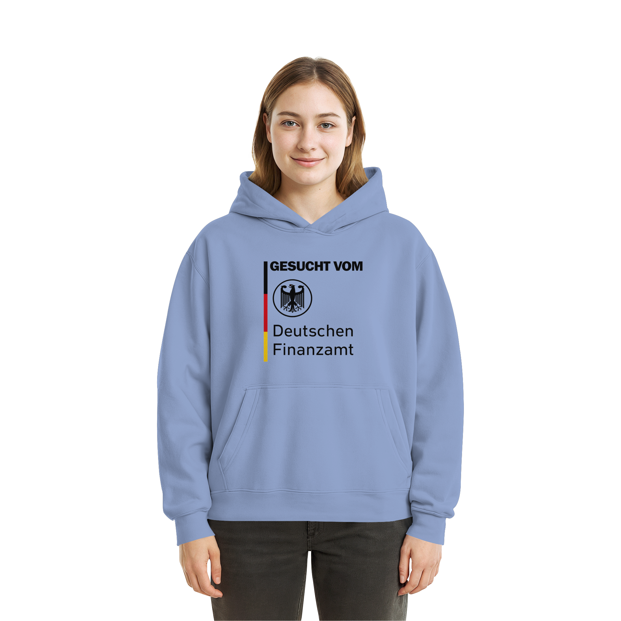 Finanzamt Deutschland - Fluffy Boxcut Hoodie