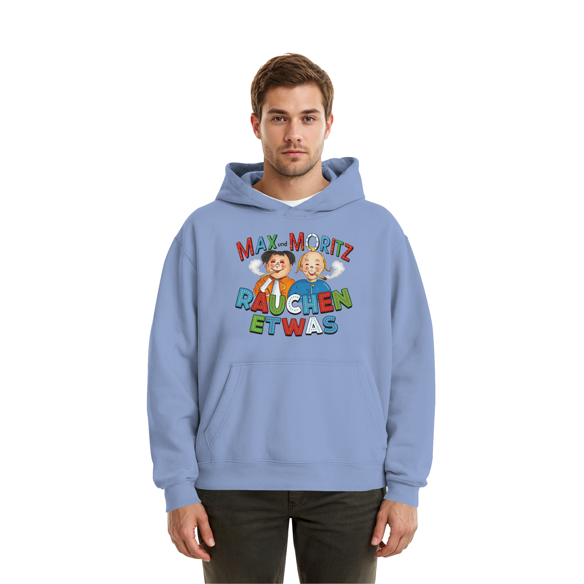 Max und Moritz - Fluffy Boxcut Hoodie