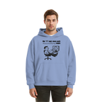 A-Rbeitszeitenbetrug - Black - Fluffy Boxcut Hoodie