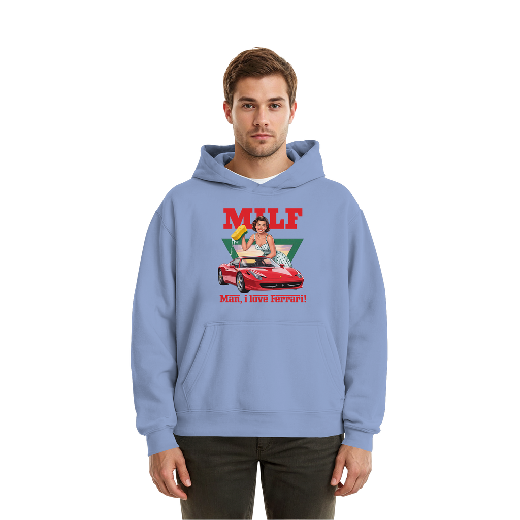 MILF - Fluffy Boxcut Hoodie