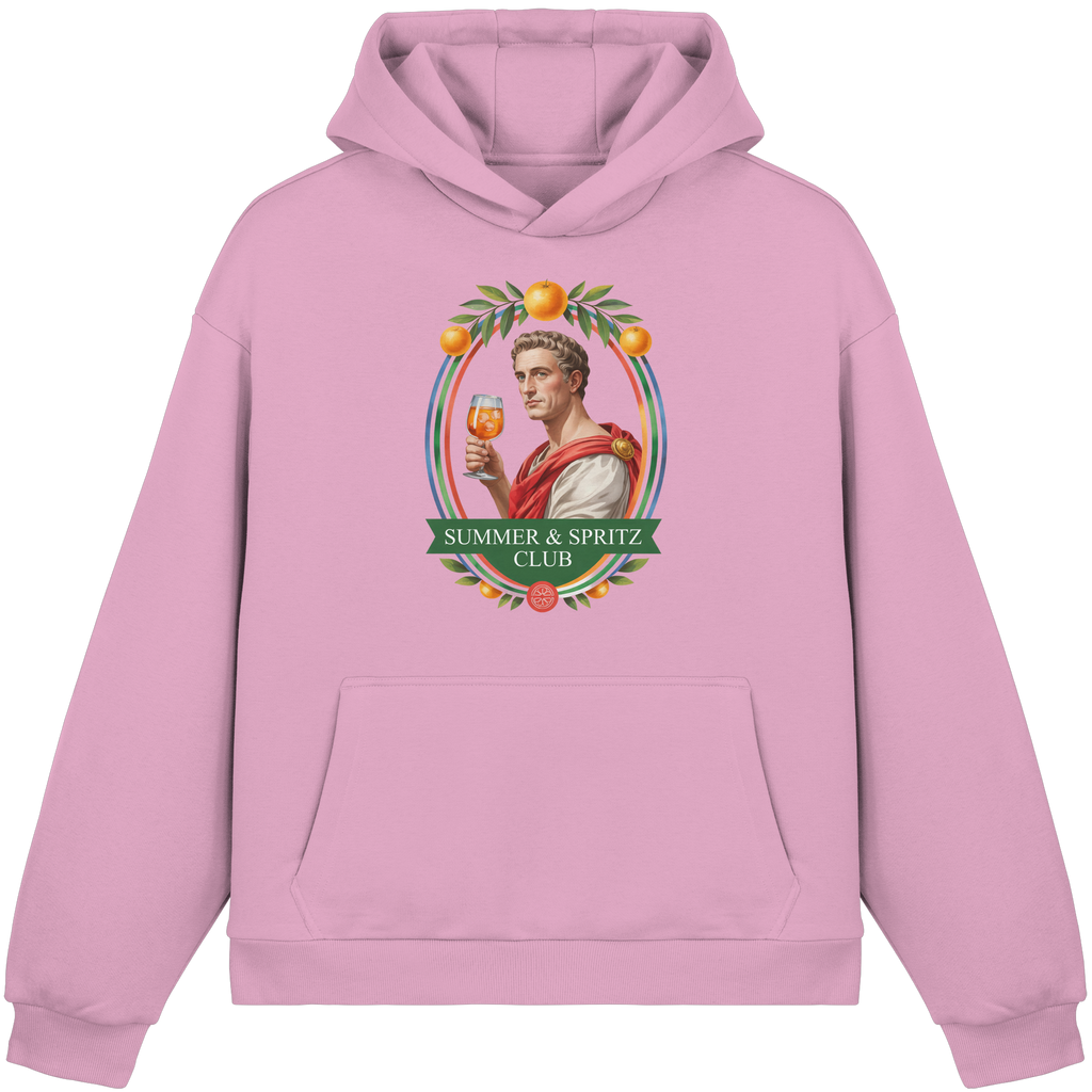 Summer Spritz - Fluffy Boxcut Hoodie