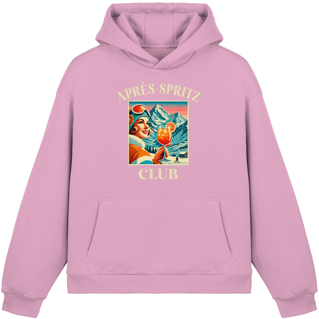 Apres Spritz Club - Fluffy Boxcut Hoodie