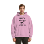 Need Money for Apres Ski - Fluffy Boxcut Hoodie