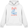 Alle sind auf Schnee! - Fluffy Boxcut Hoodie