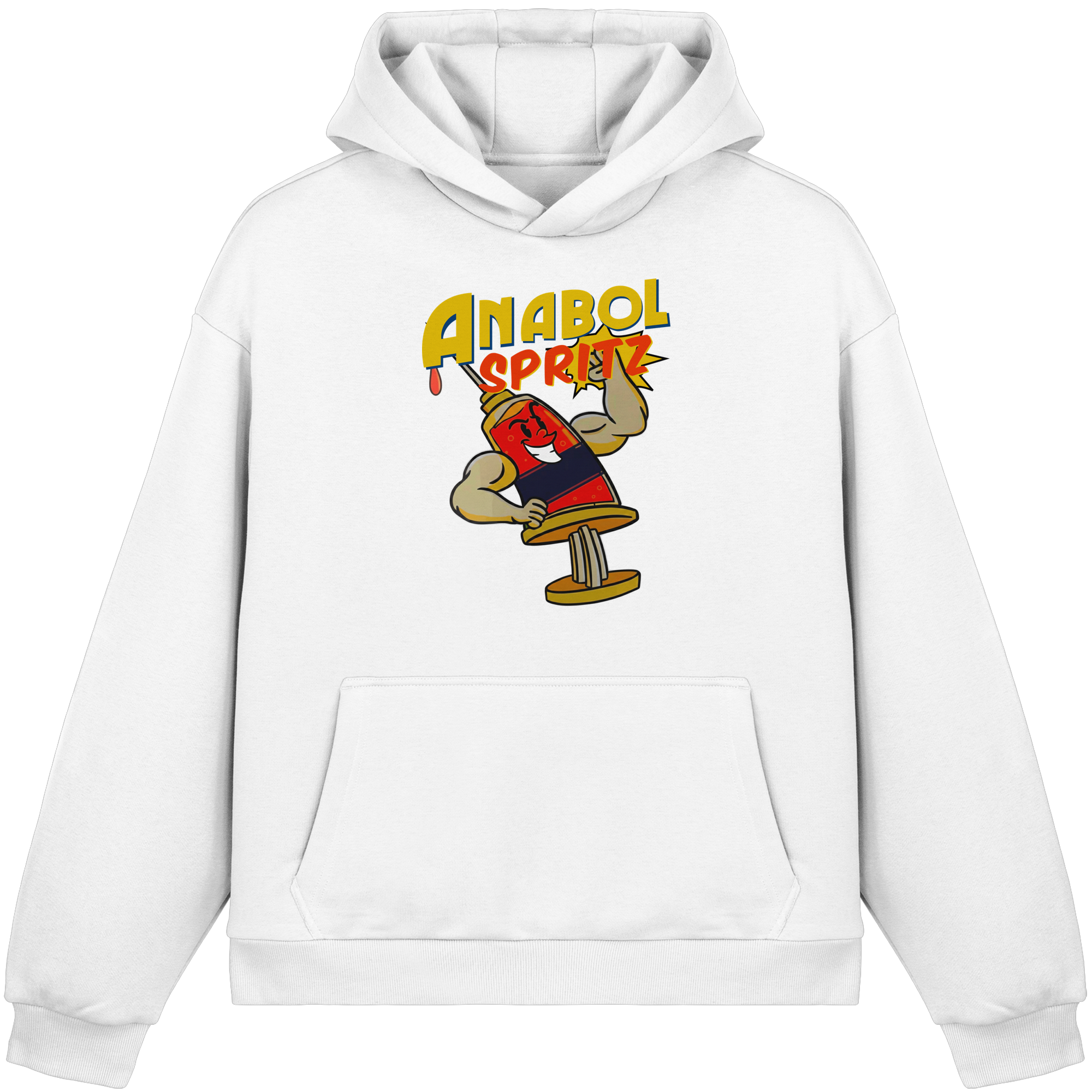 Anabol Spritz - Fluffy Boxcut Hoodie