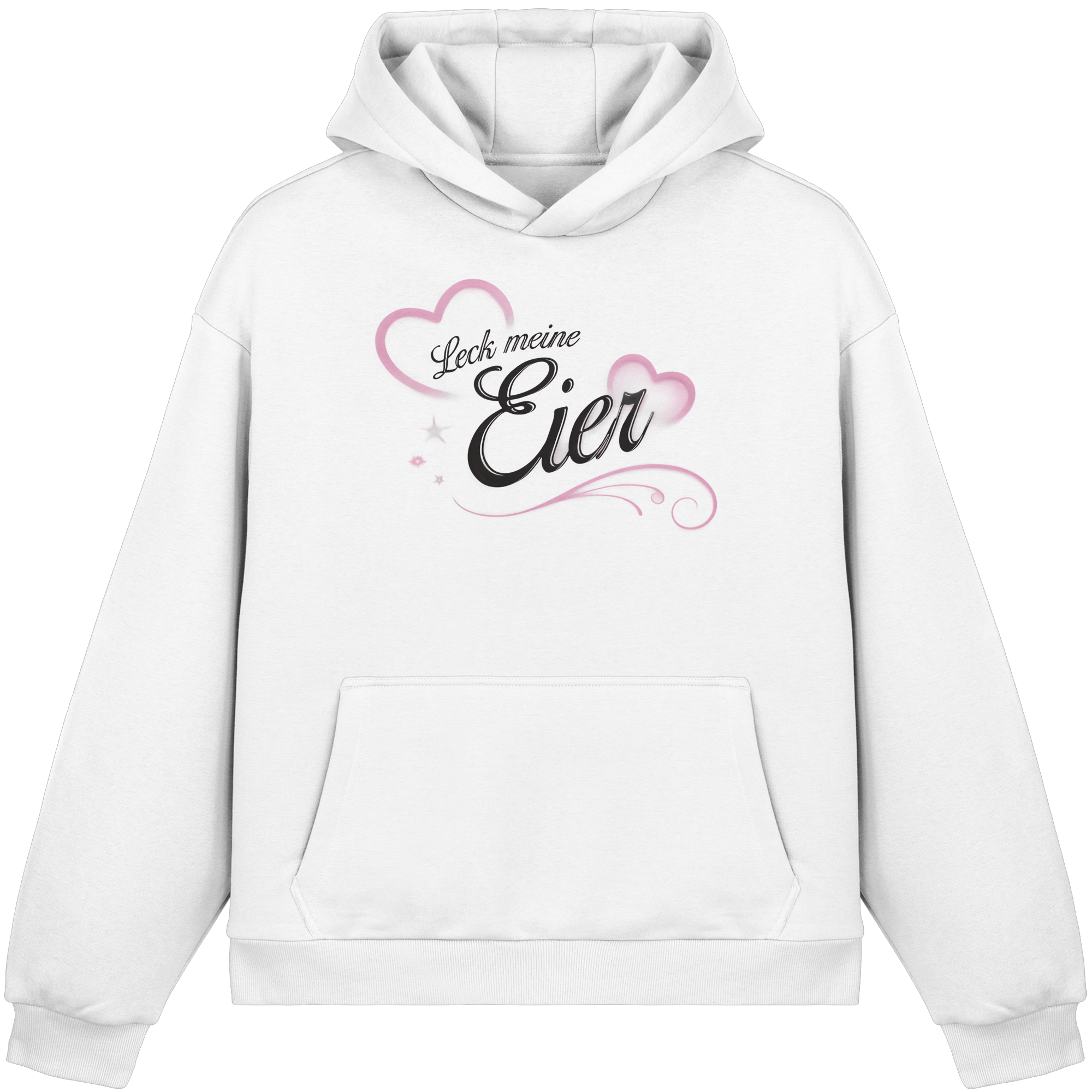 Leck meine Eier - Fluffy Boxcut Hoodie