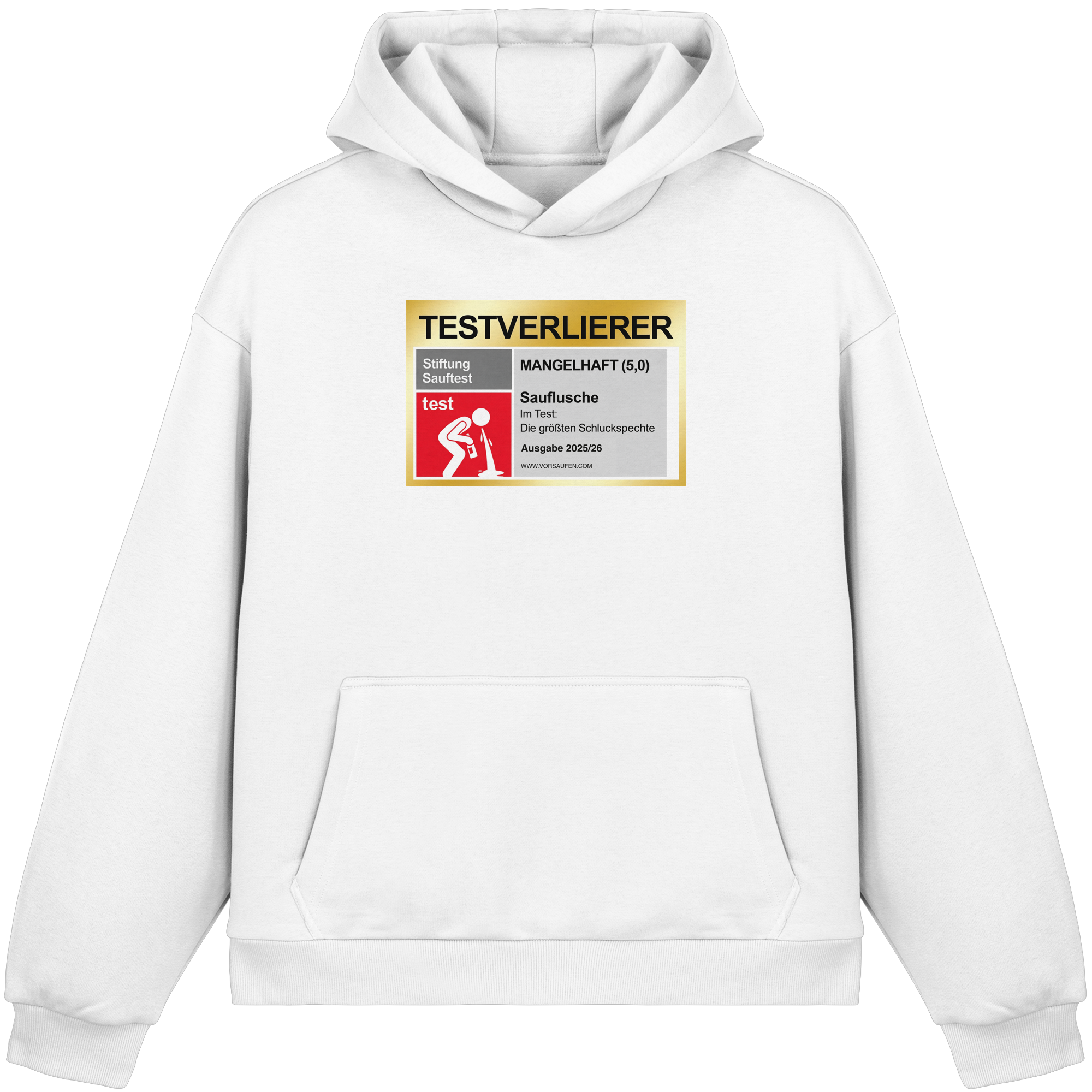 Sauftest - Fluffy Boxcut Hoodie