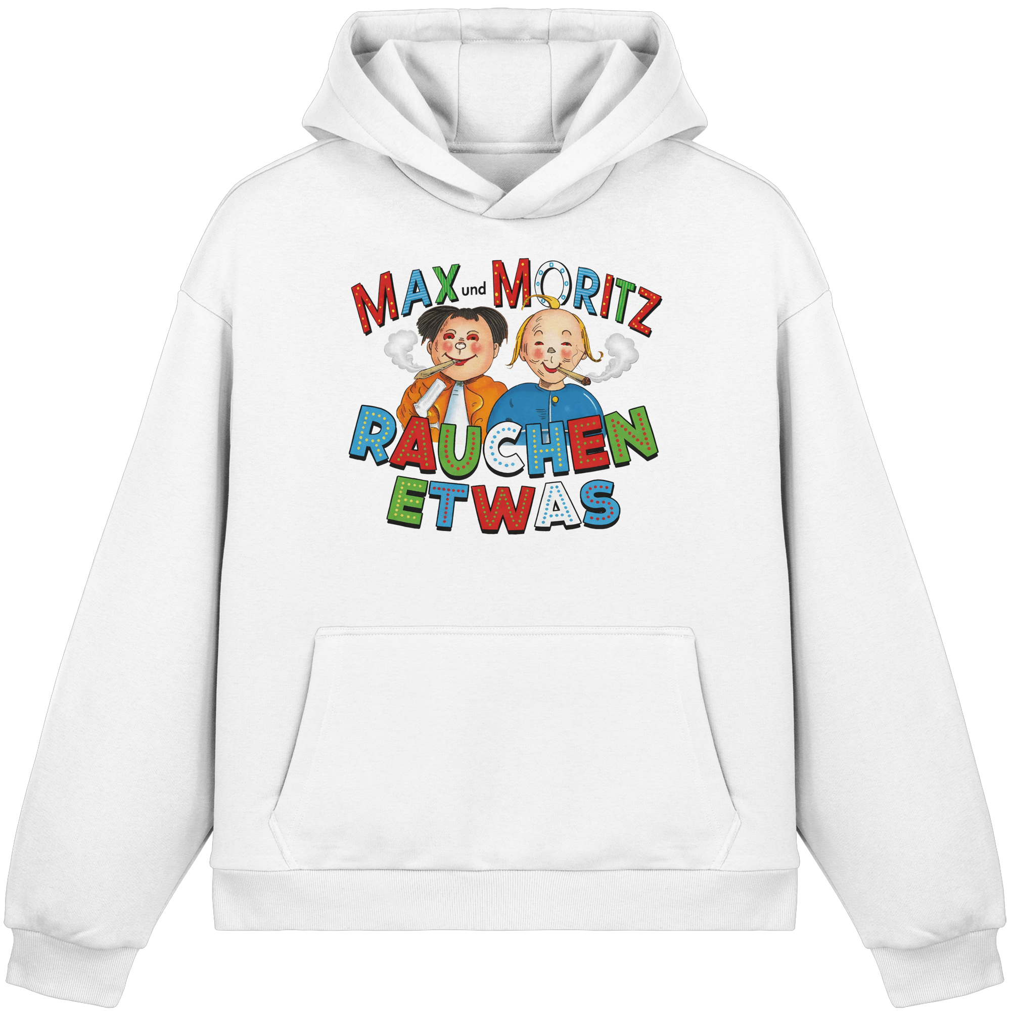 Max und Moritz - Fluffy Boxcut Hoodie