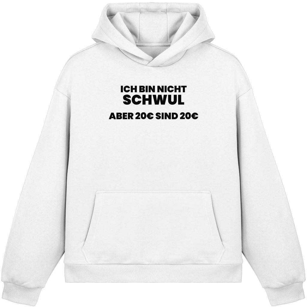 20 Euro - Fluffy Boxcut Hoodie