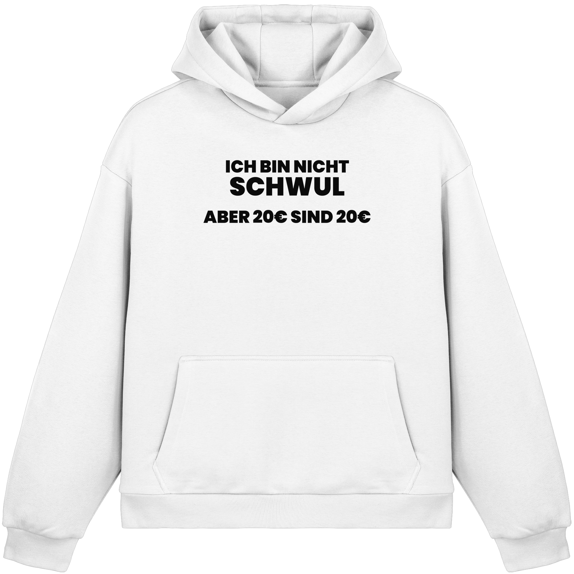 20 Euro - Fluffy Boxcut Hoodie