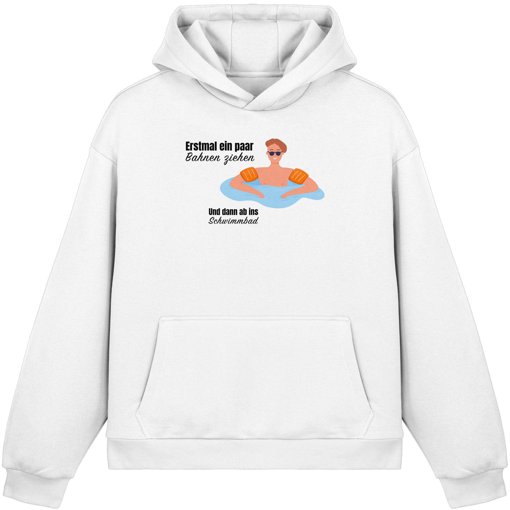 Bahnen Ziehen - Fluffy Boxcut Hoodie