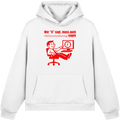 A-Rbeitszeitenbetrug - Red - Fluffy Boxcut Hoodie