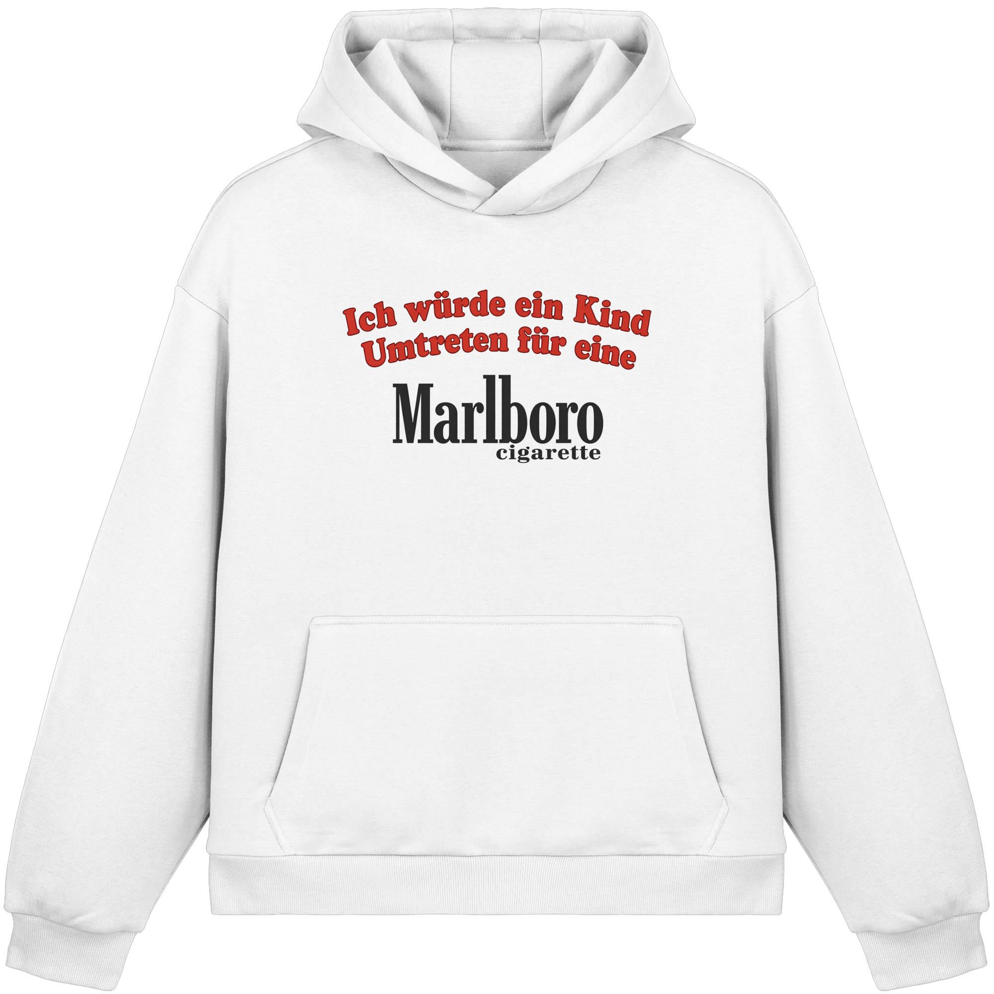 Marlboro Kind - Fluffy Boxcut Hoodie