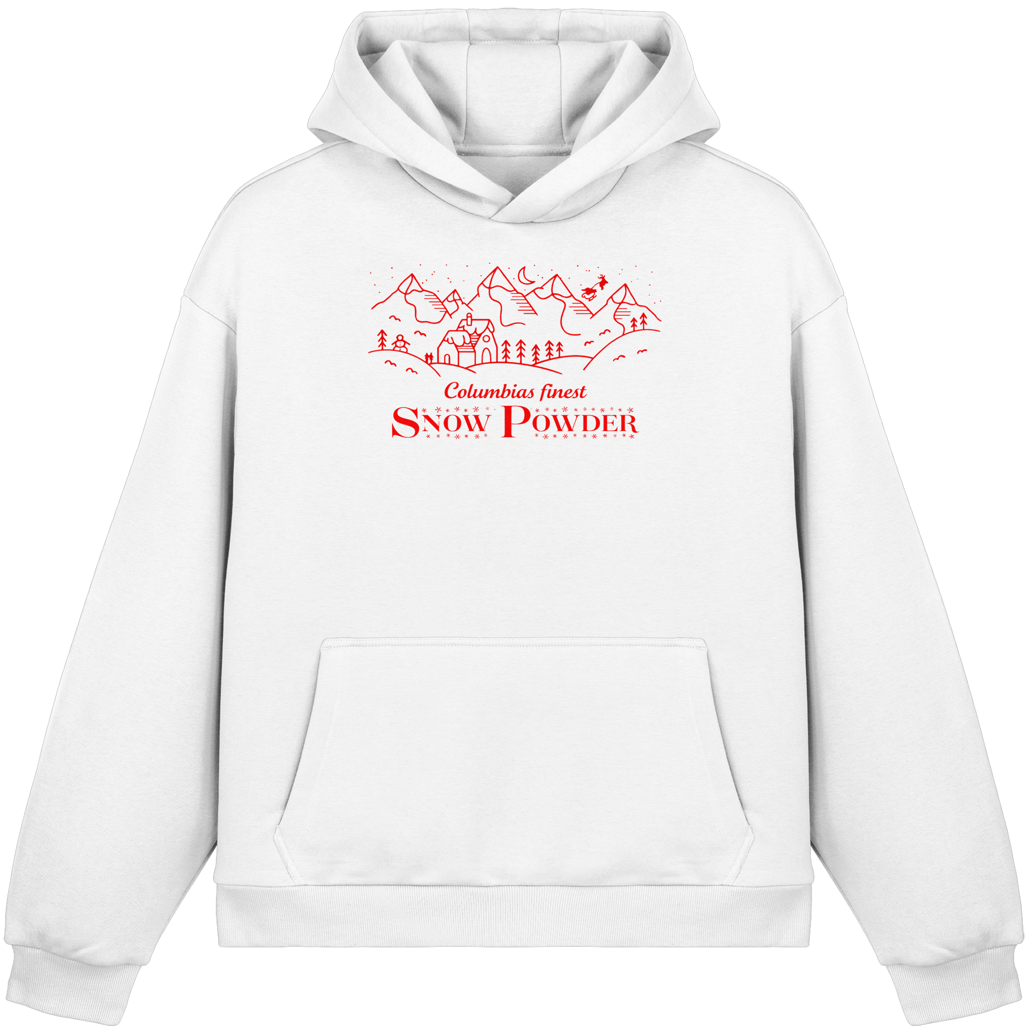 Columbia Snow Powder - Fluffy Boxcut Hoodie