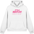 Its A Match - Fluffy Boxcut Hoodie