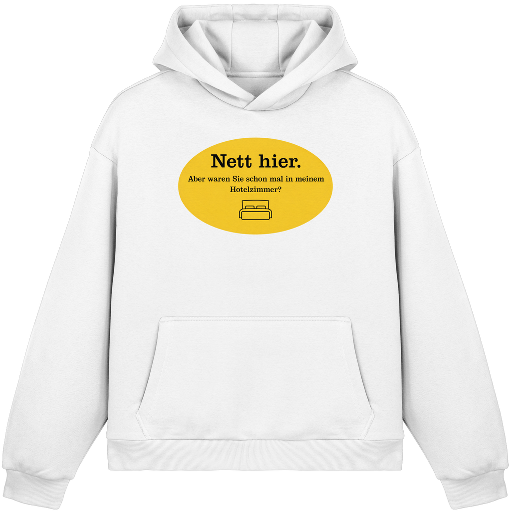 Nett Hier! - Fluffy Boxcut Hoodie