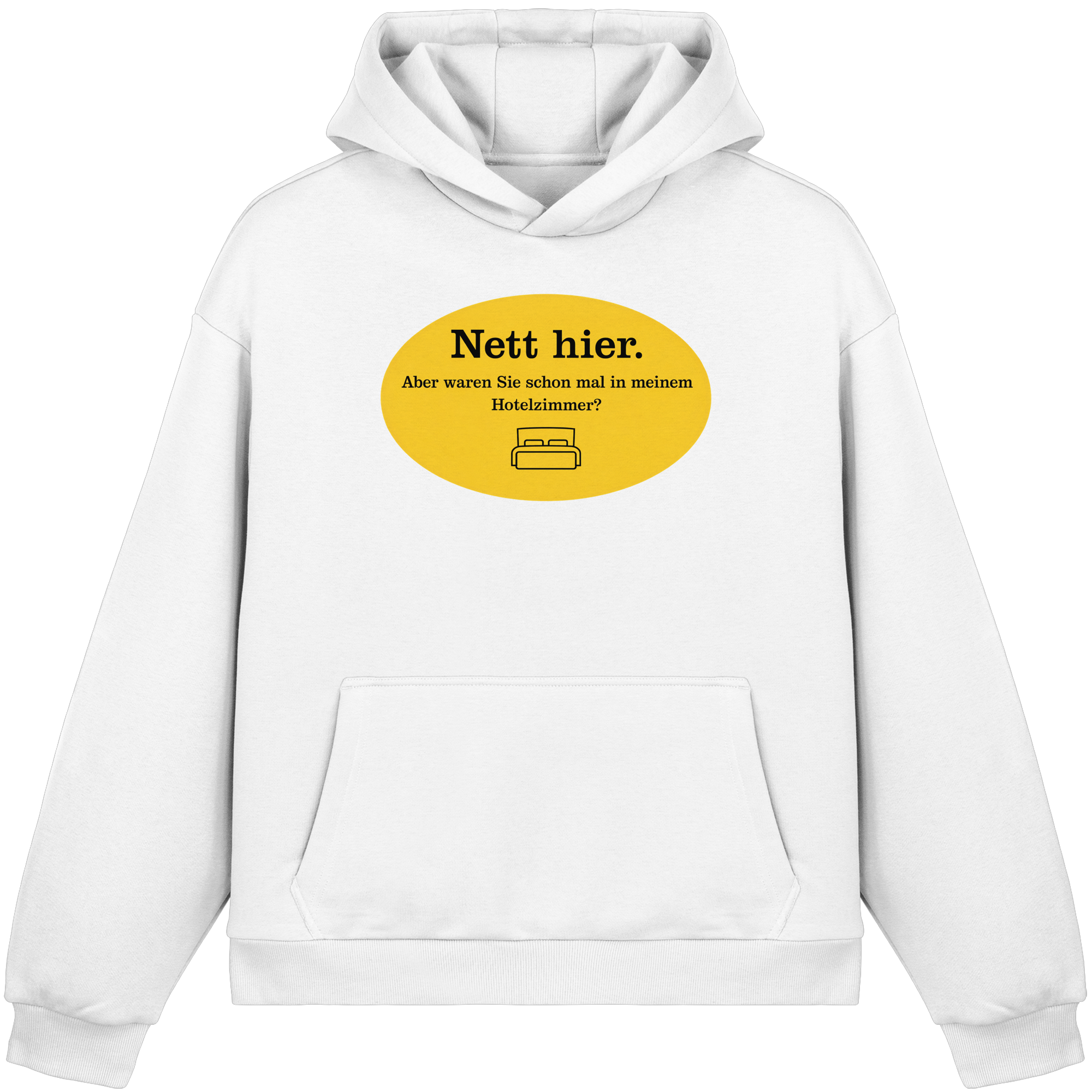 Nett Hier! - Fluffy Boxcut Hoodie