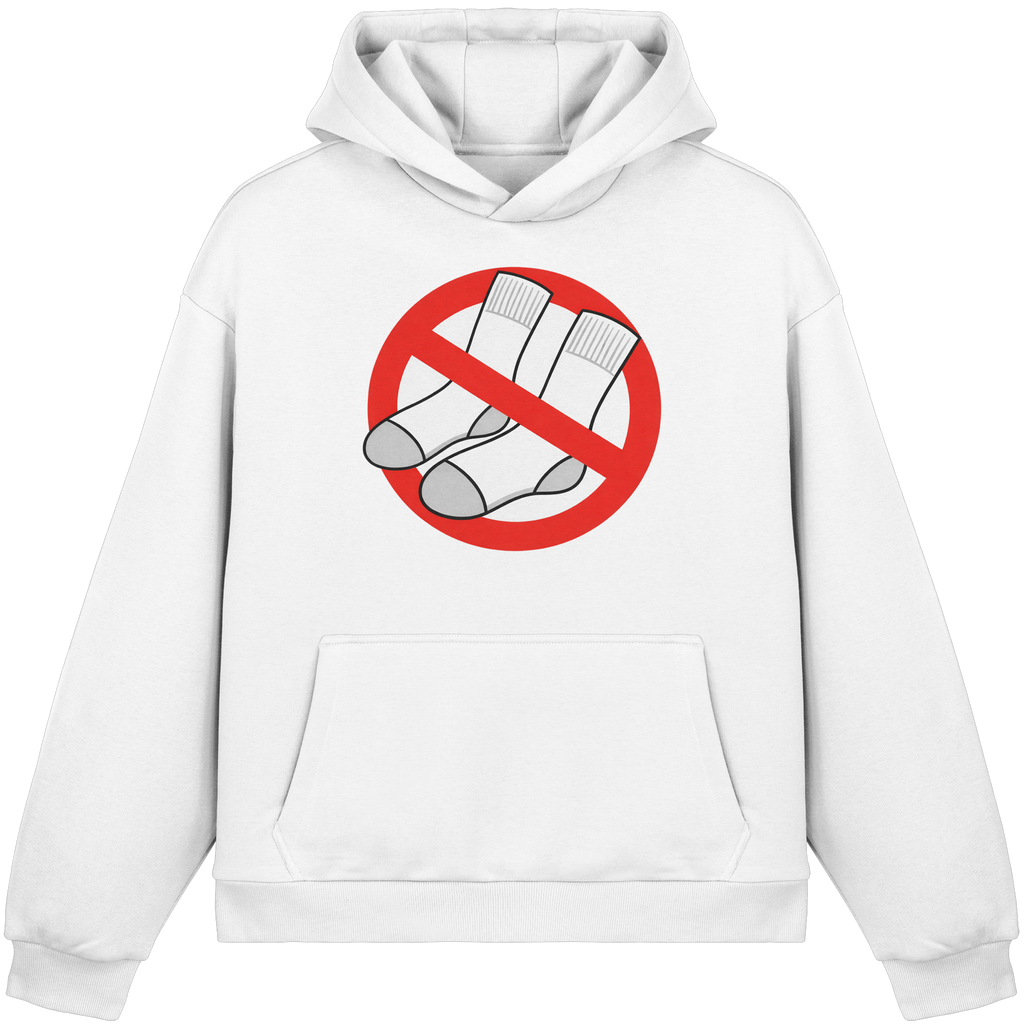 No Socks! - Fluffy Boxcut Hoodie