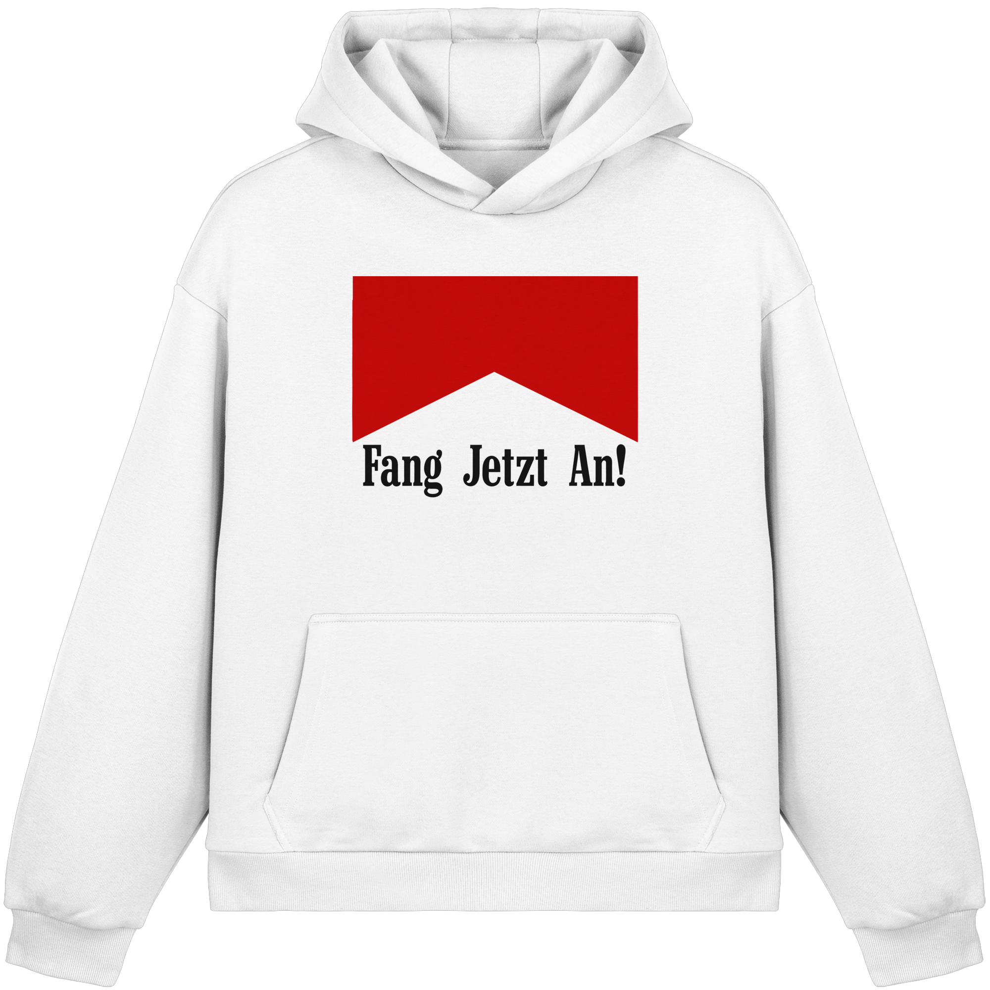 Fang Jetzt An - Fluffy Boxcut Hoodie