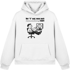 A-Rbeitszeitenbetrug - Black - Fluffy Boxcut Hoodie