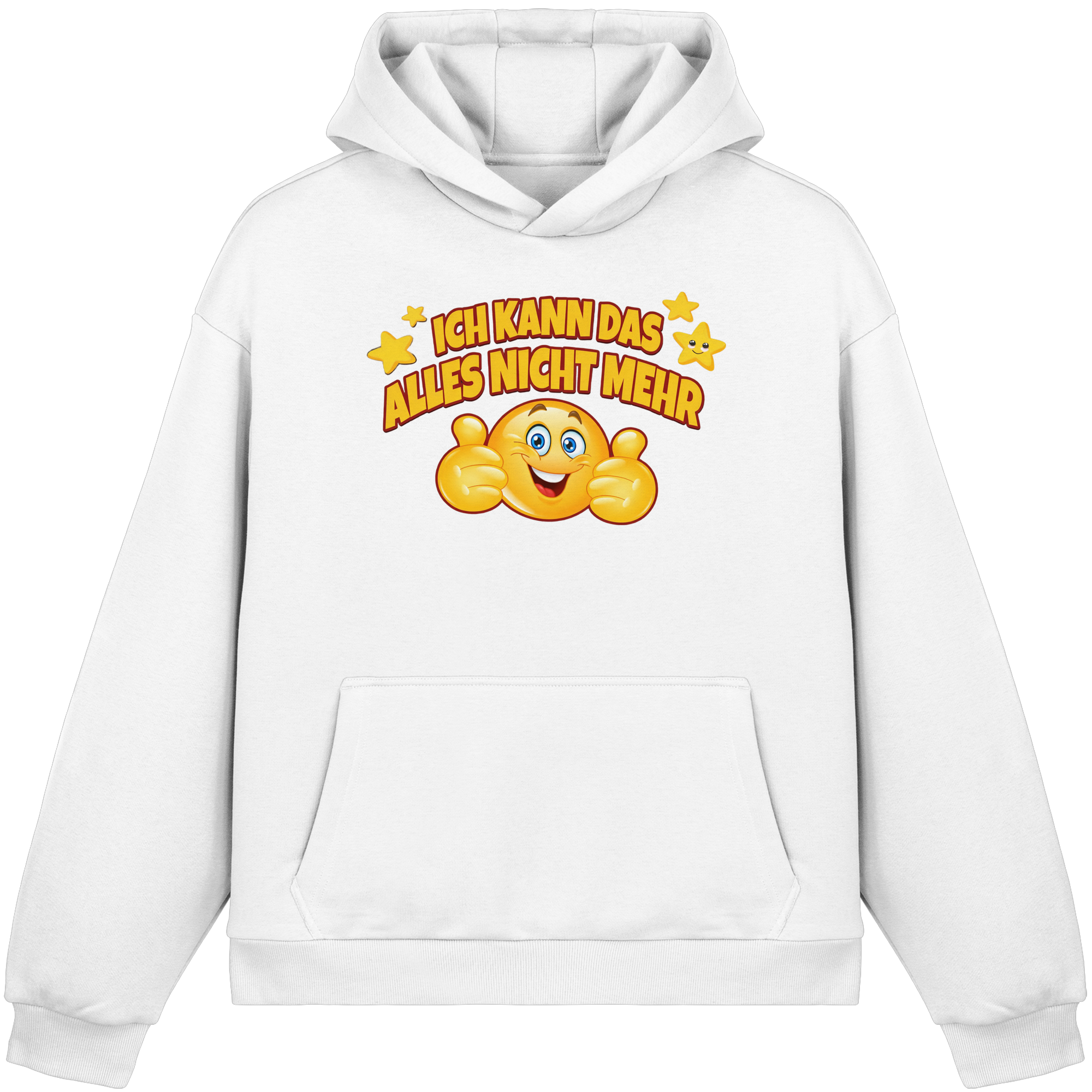 Ich kann das alles nicht mehr! - Fluffy Boxcut Hoodie