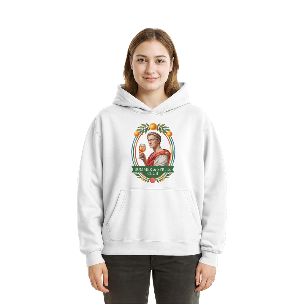 Summer Spritz - Fluffy Boxcut Hoodie