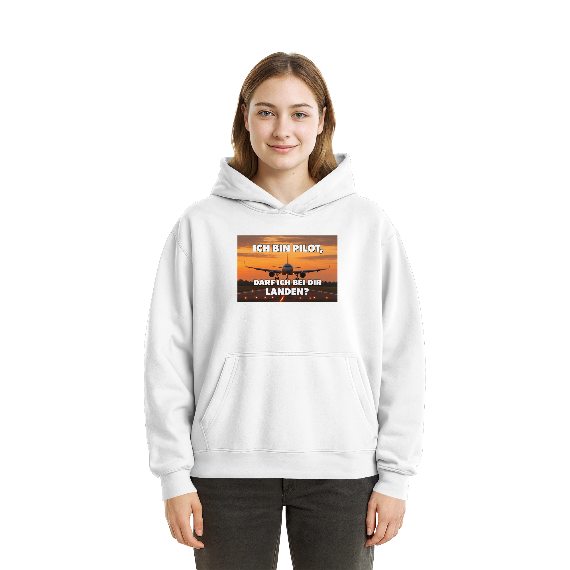 Landen - Fluffy Boxcut Hoodie