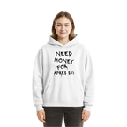 Need Money for Apres Ski - Fluffy Boxcut Hoodie