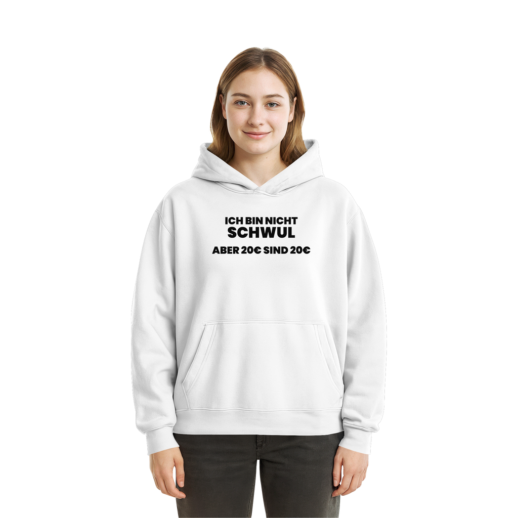 20 Euro - Fluffy Boxcut Hoodie