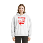 A-Rbeitszeitenbetrug - Red - Fluffy Boxcut Hoodie
