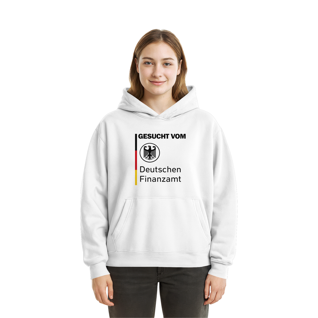Finanzamt Deutschland - Fluffy Boxcut Hoodie