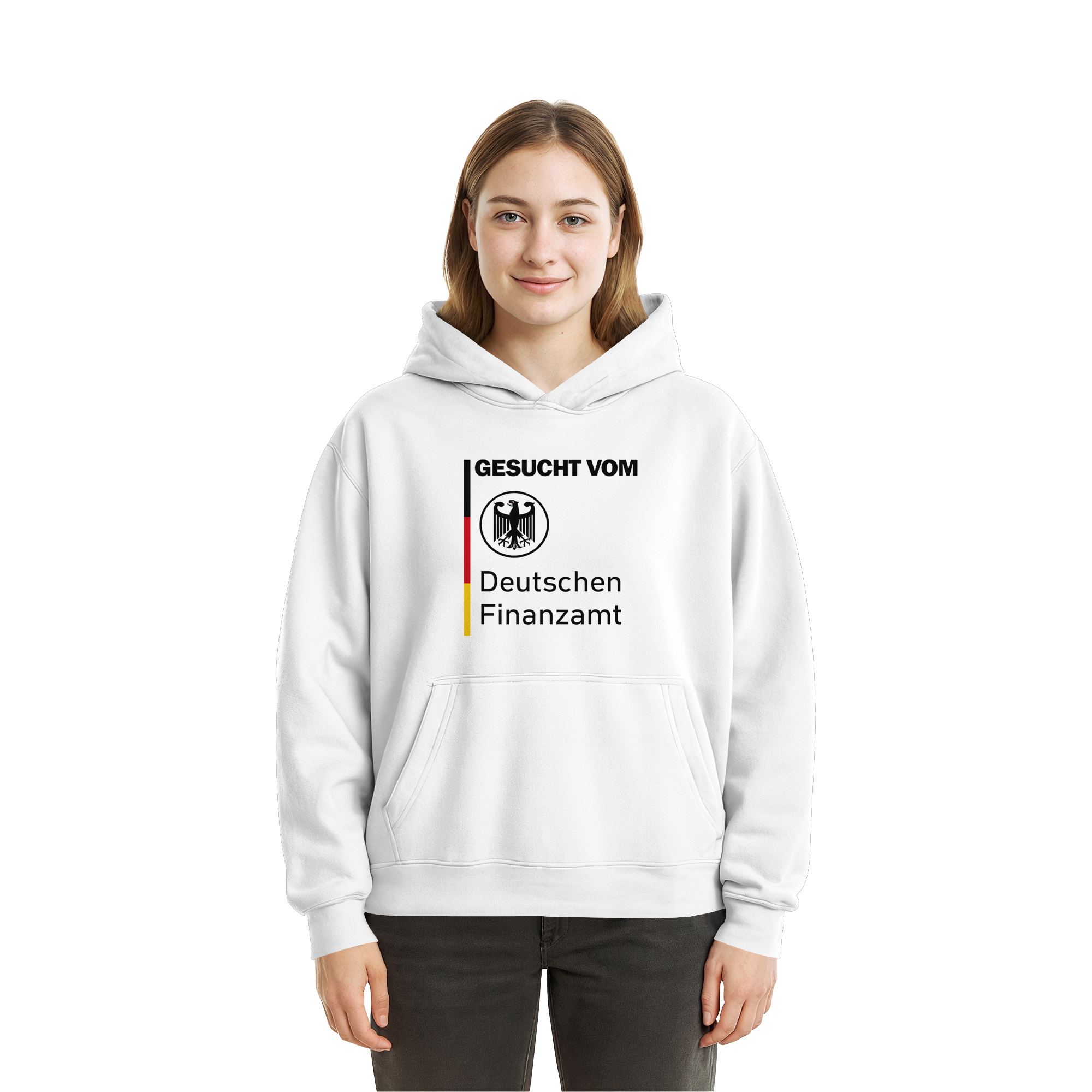 Finanzamt Deutschland - Fluffy Boxcut Hoodie
