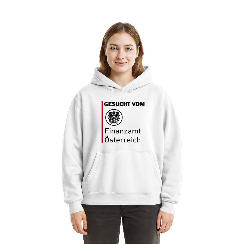 Finanzamt Österreich - Fluffy Boxcut Hoodie