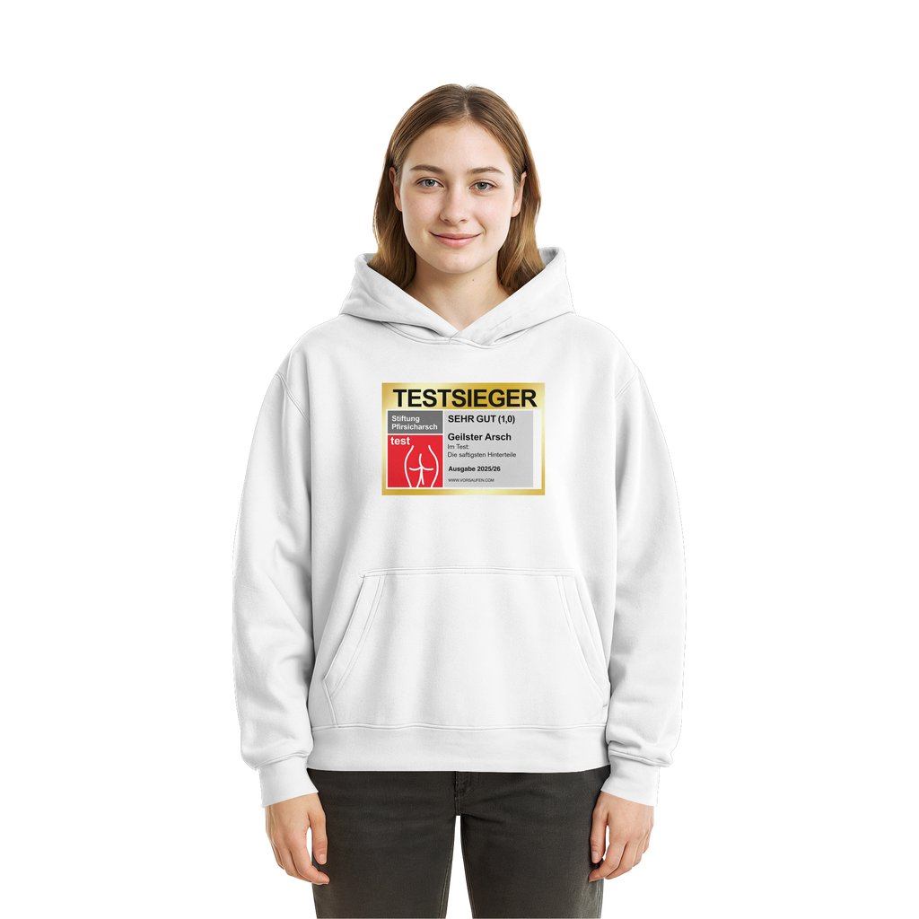 Stiftung Pfirsicharsch - Fluffy Boxcut Hoodie