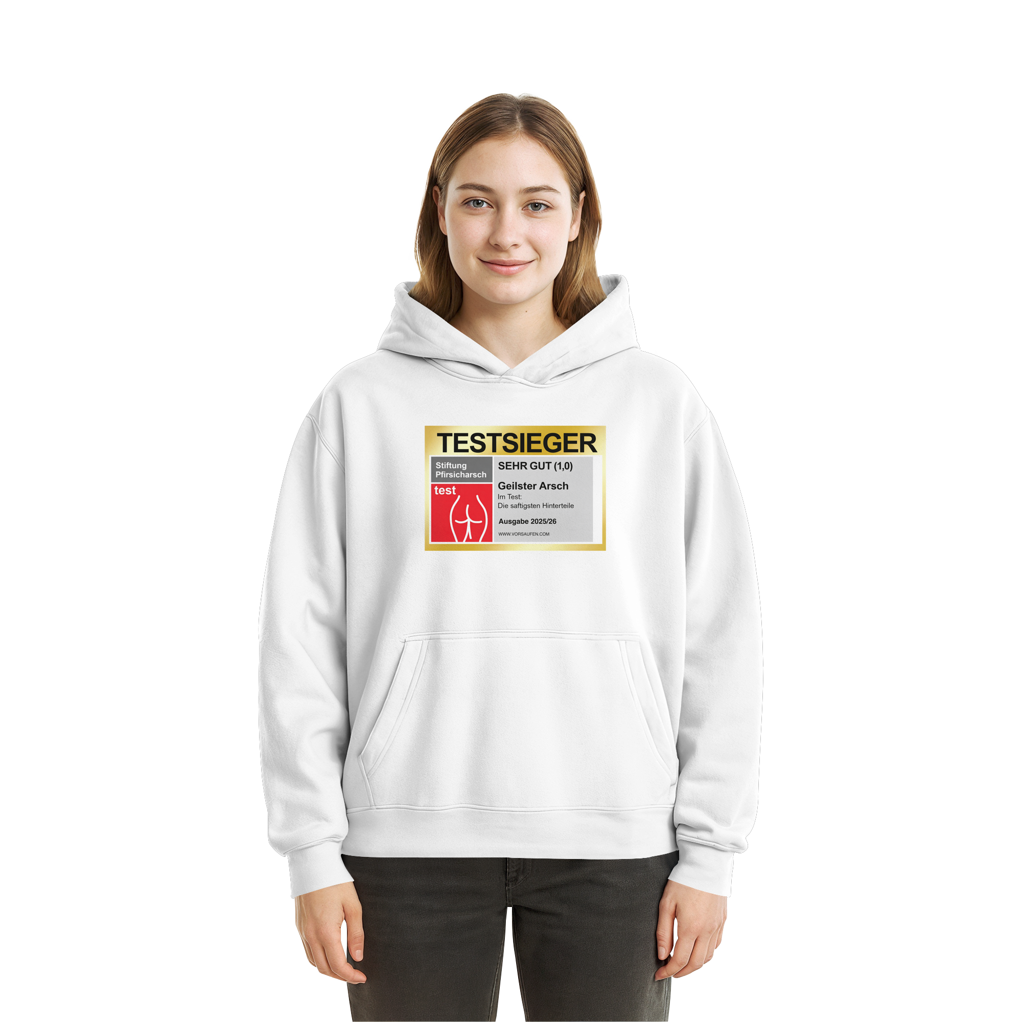 Stiftung Pfirsicharsch - Fluffy Boxcut Hoodie
