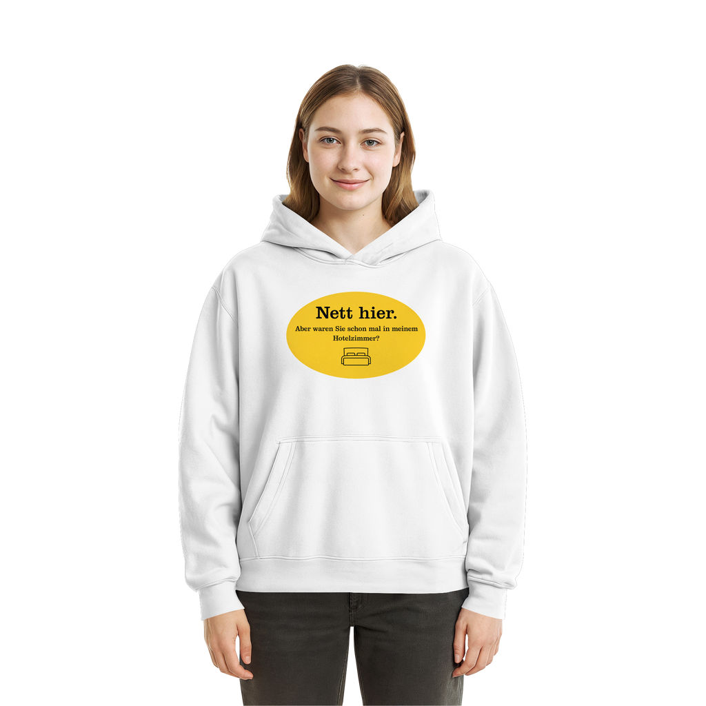 Nett Hier! - Fluffy Boxcut Hoodie