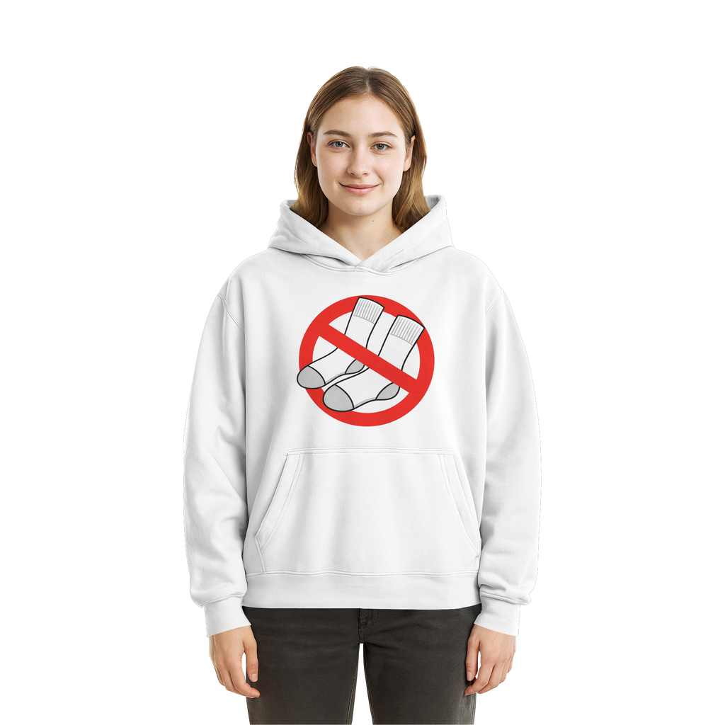 No Socks! - Fluffy Boxcut Hoodie
