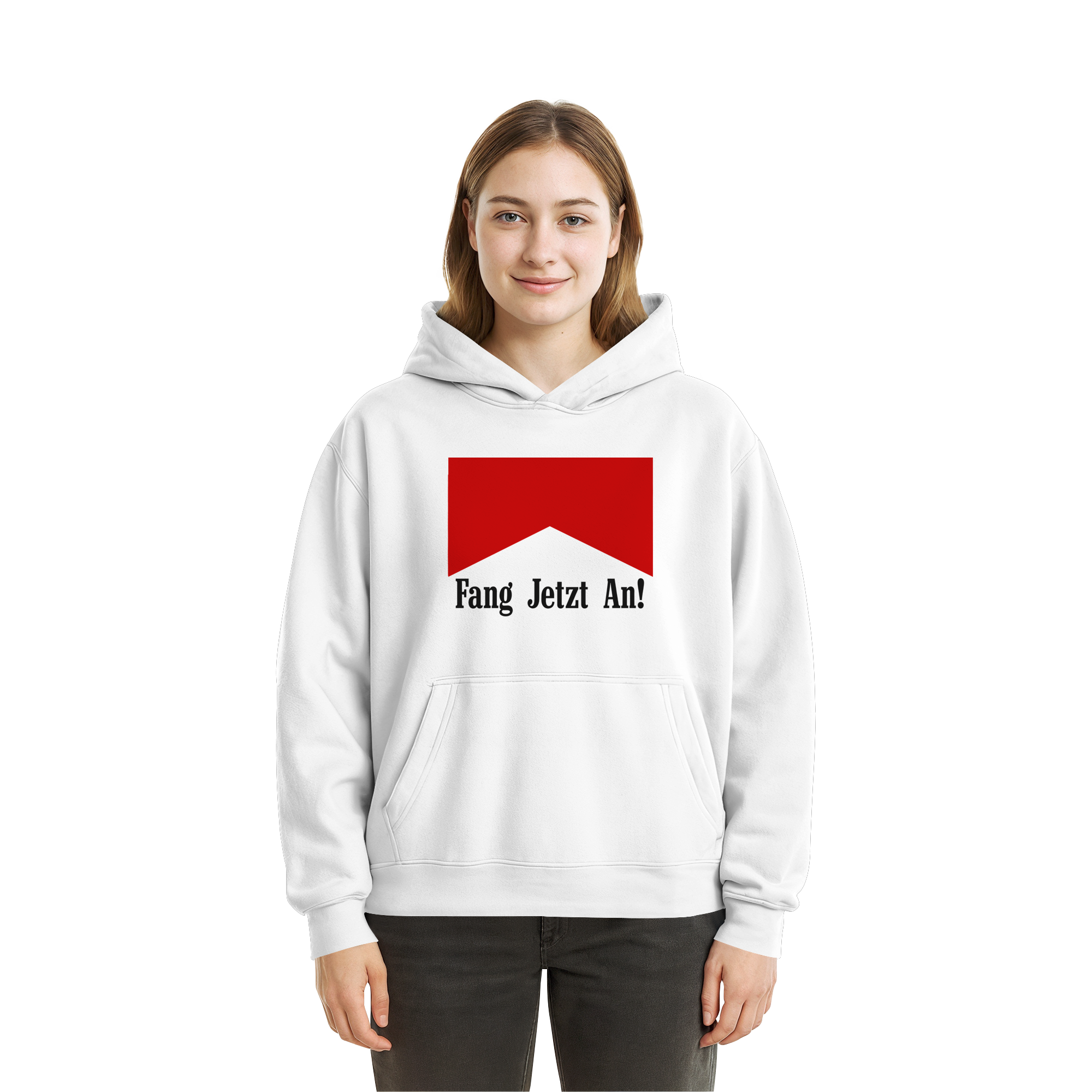 Fang Jetzt An - Fluffy Boxcut Hoodie