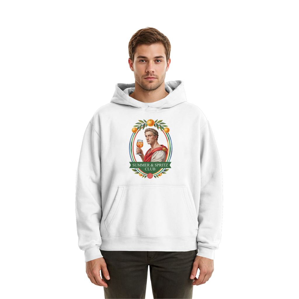 Summer Spritz - Fluffy Boxcut Hoodie