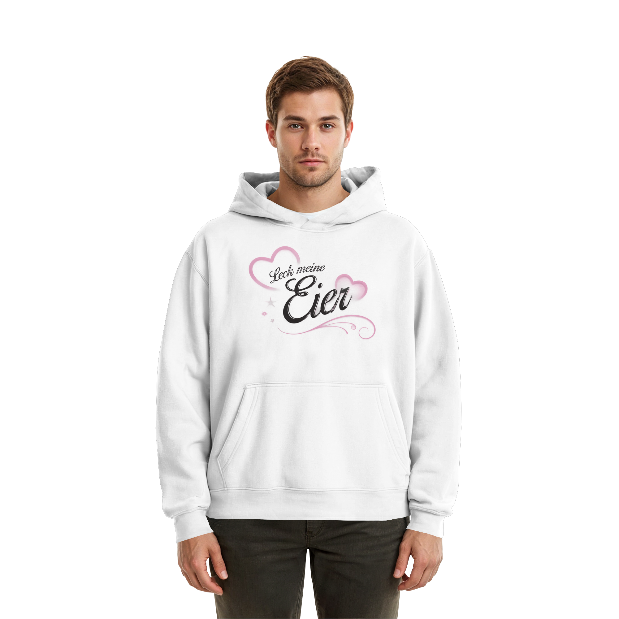 Leck meine Eier - Fluffy Boxcut Hoodie