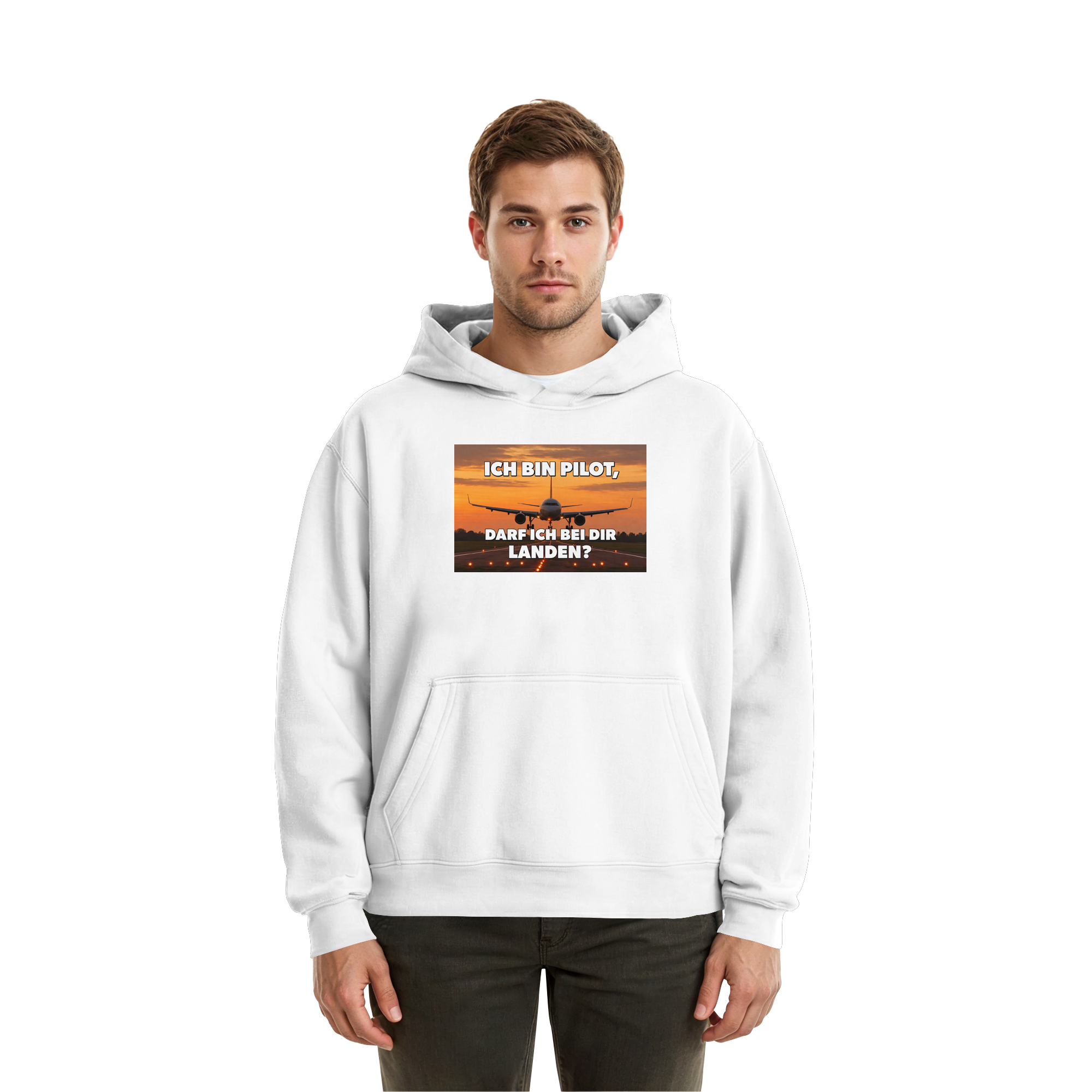Landen - Fluffy Boxcut Hoodie