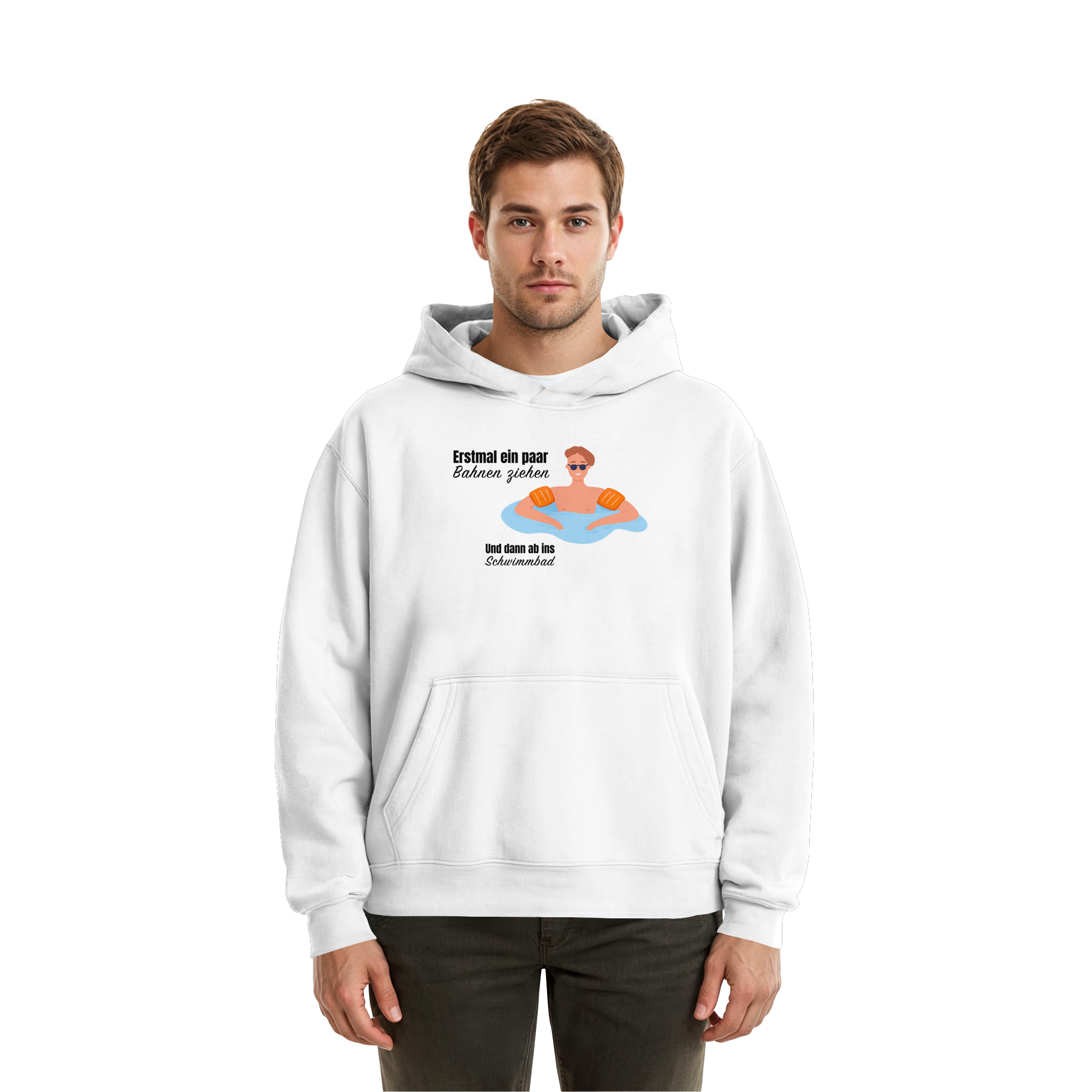 Bahnen Ziehen - Fluffy Boxcut Hoodie