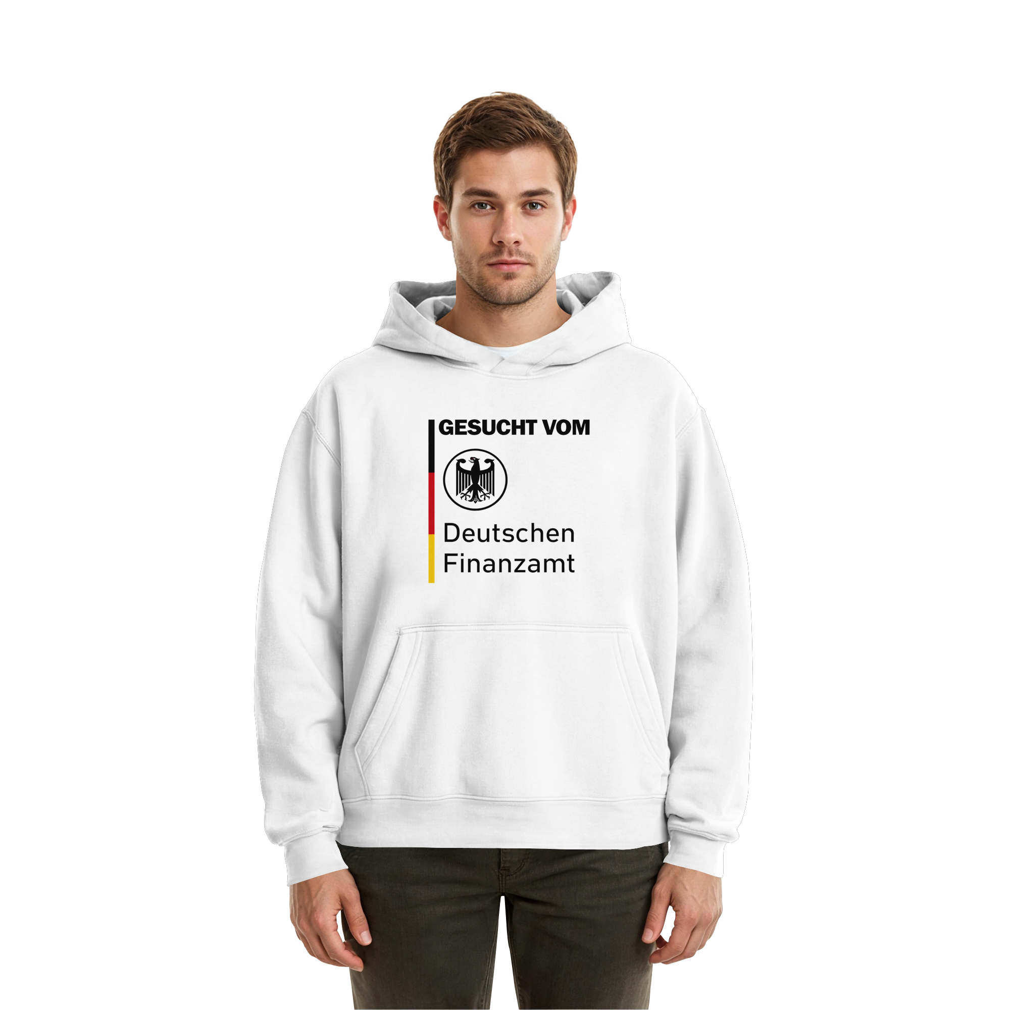 Finanzamt Deutschland - Fluffy Boxcut Hoodie