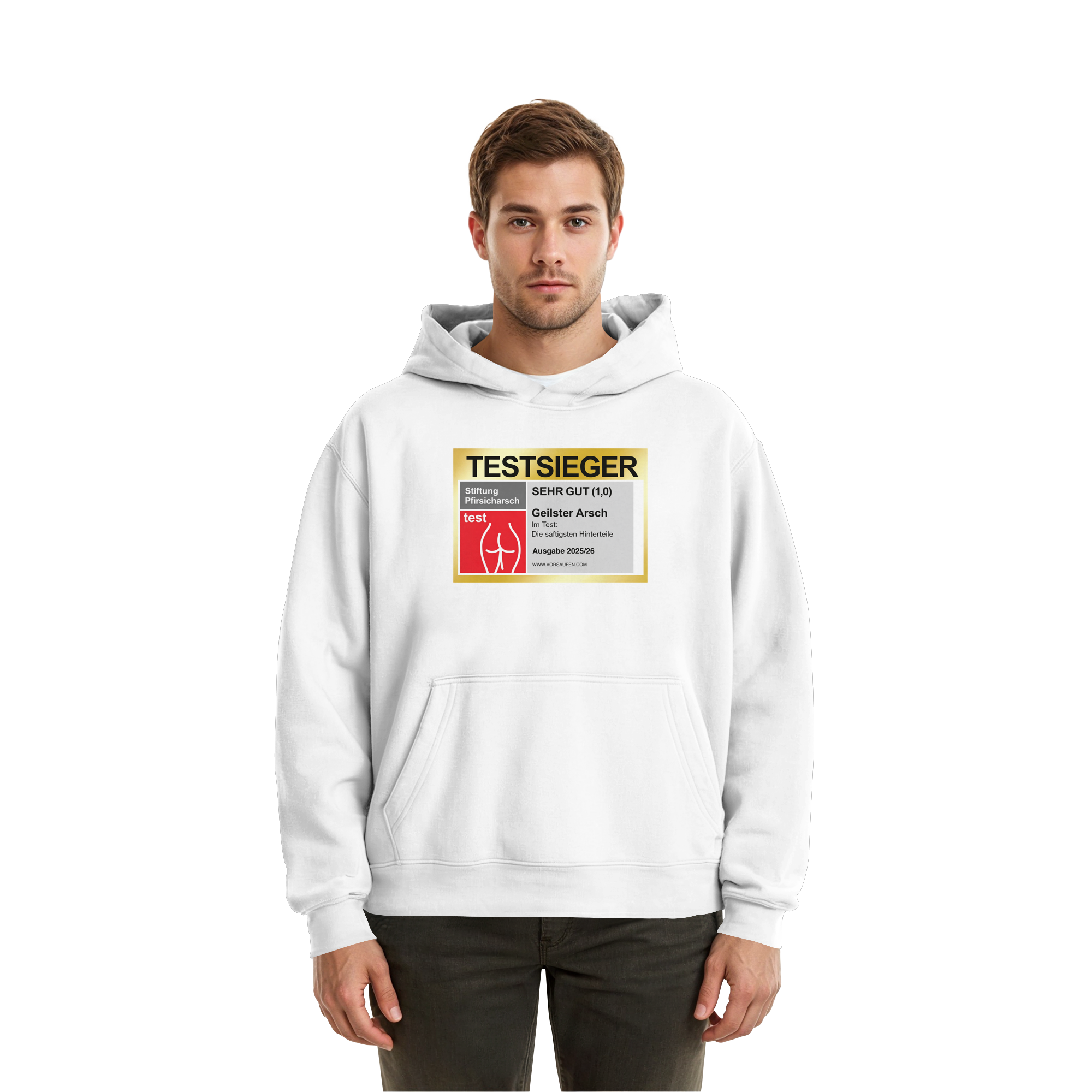 Stiftung Pfirsicharsch - Fluffy Boxcut Hoodie