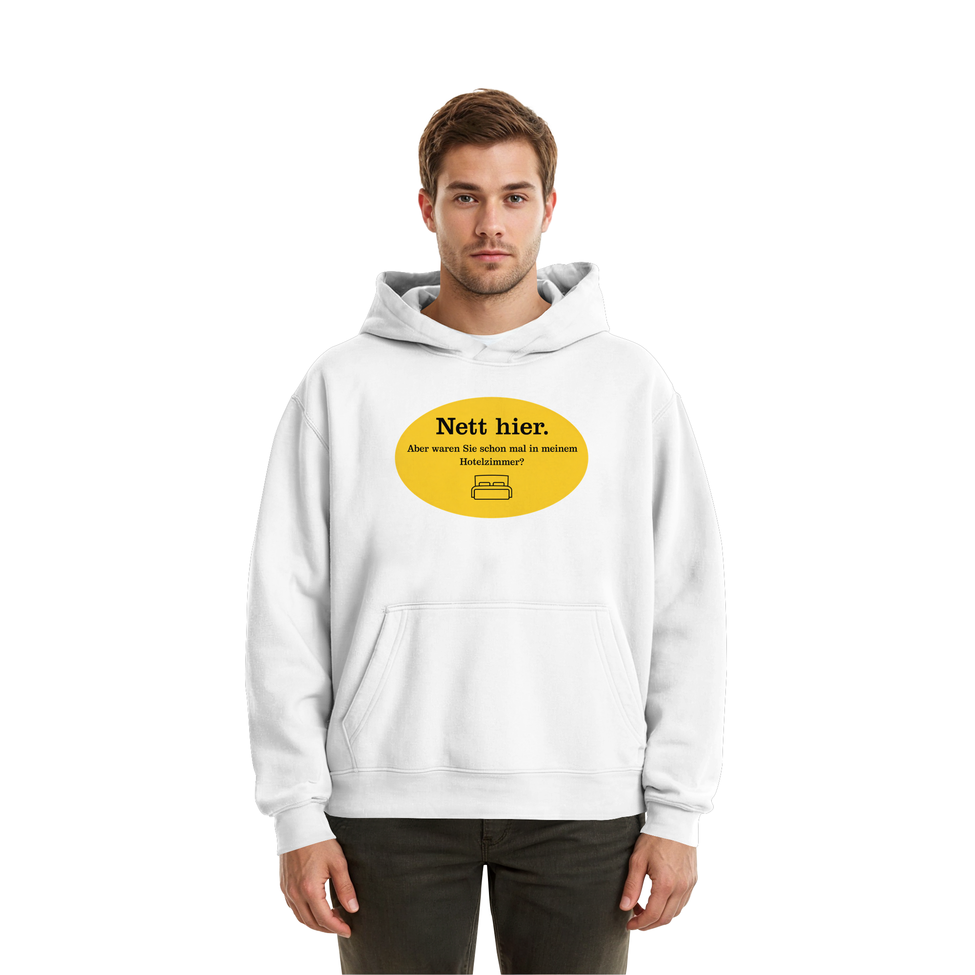 Nett Hier! - Fluffy Boxcut Hoodie