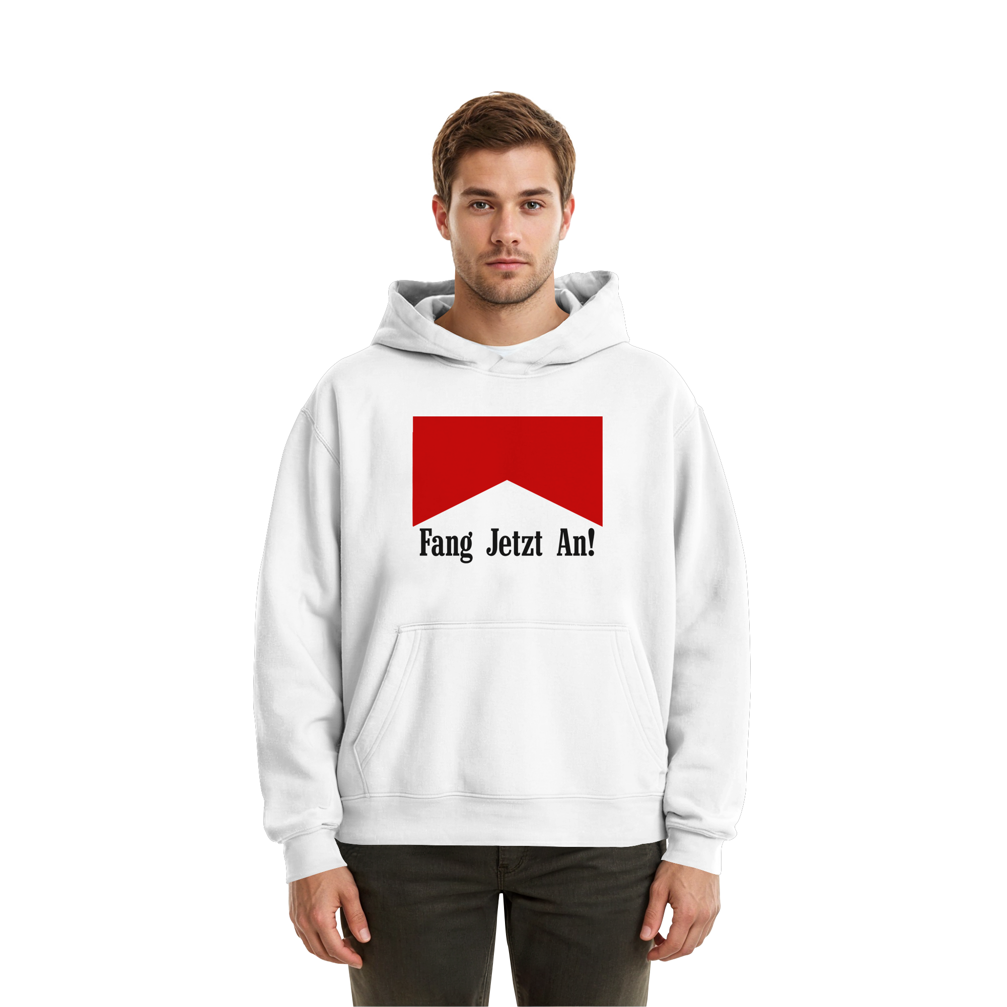 Fang Jetzt An - Fluffy Boxcut Hoodie