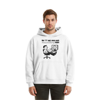 A-Rbeitszeitenbetrug - Black - Fluffy Boxcut Hoodie